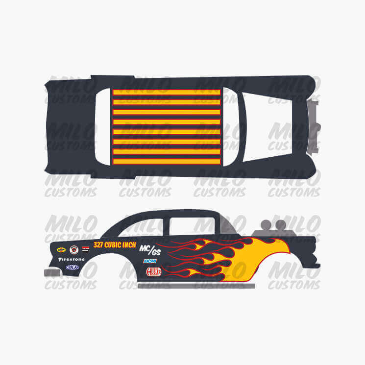 Gasser Yellow Flames